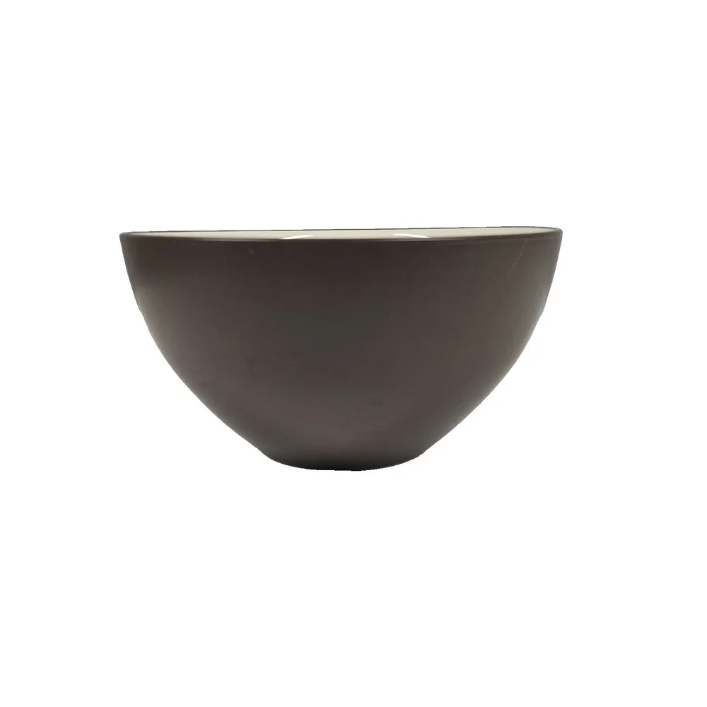 Noritake Colorwave Stoneware Serving Bowls X 2 Small Medium Chocolate Brown New